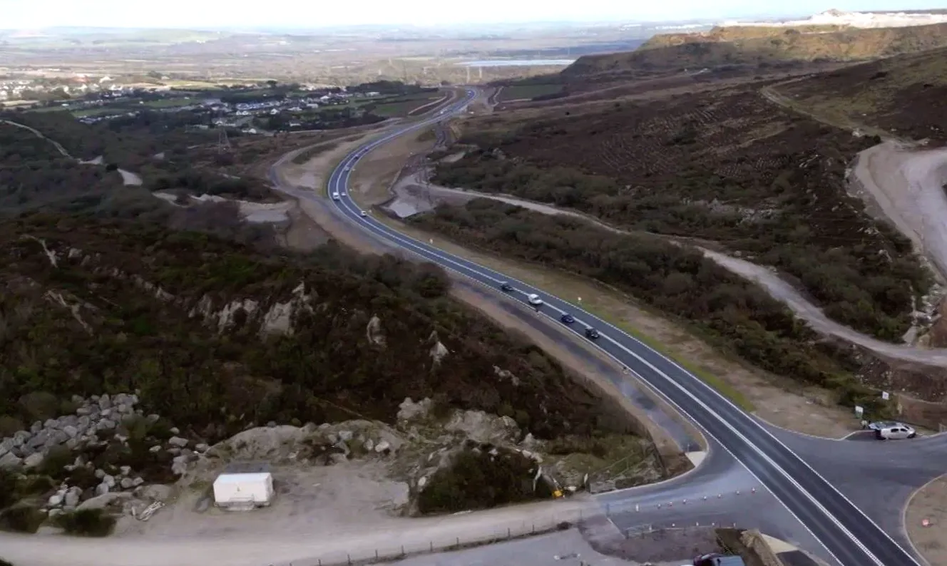 Temporary 30mph speed limit removed from link road