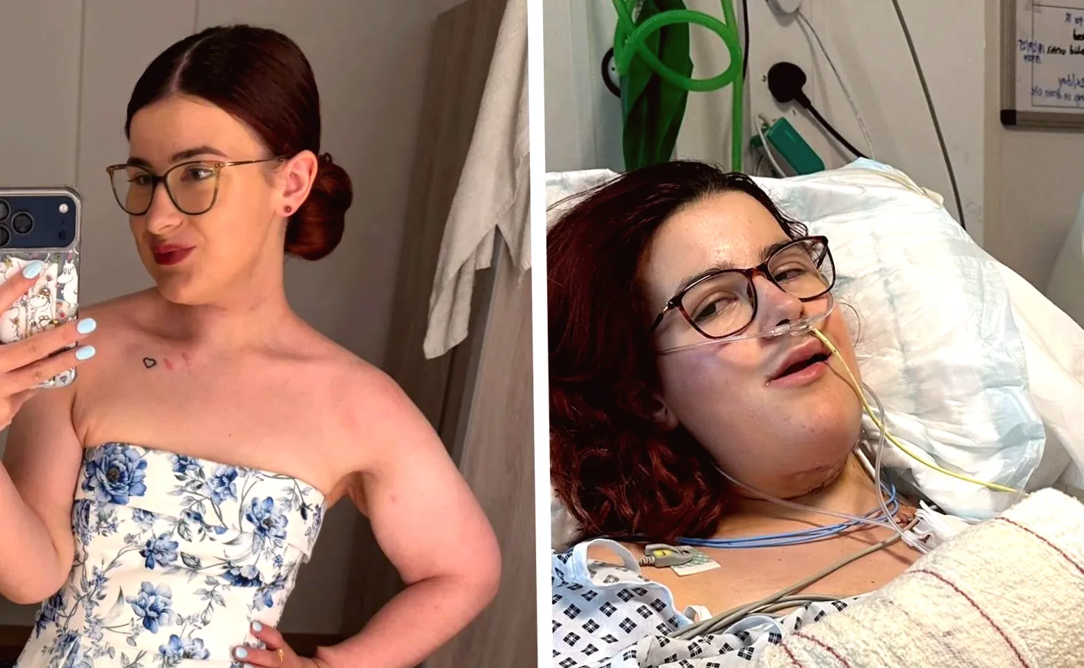 'The tattoo from my arm is now on my tongue following cancer treatment'