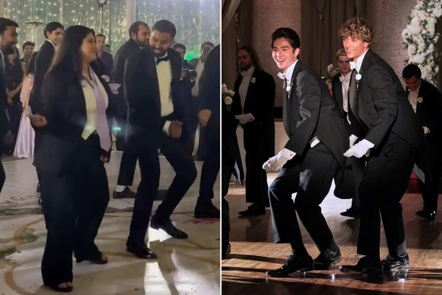Groom and Groomsmen Recreate Dance from "The Summer I Turned Pretty" for Bride Who is a Superfan at Wedding (Exclusive)