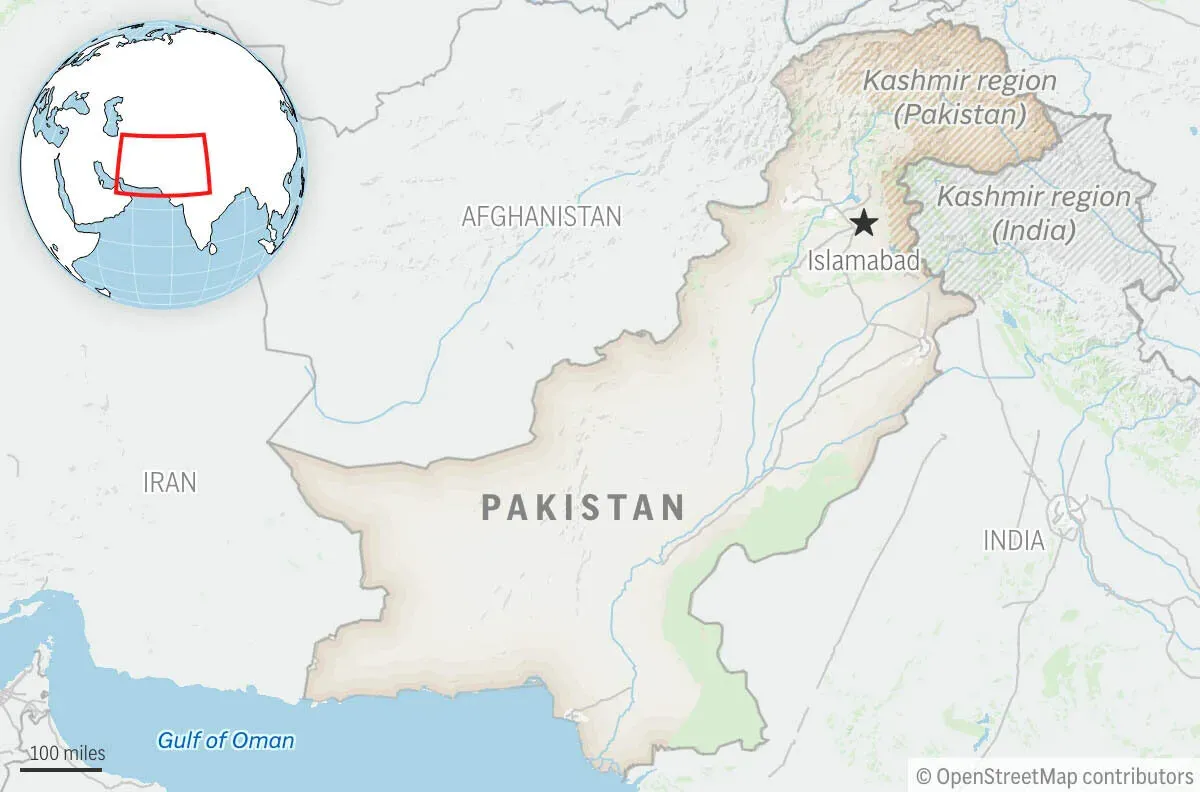 Assassins target government official and 3 others in ambush attack in northwestern Pakistan