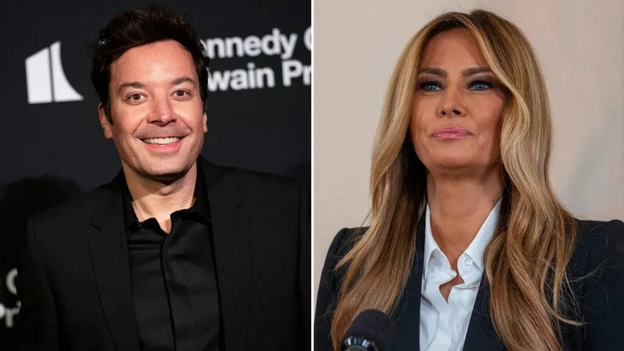 Jimmy Fallon quips that Melania Trump is so upset by White House construction that she lives '200 miles away'