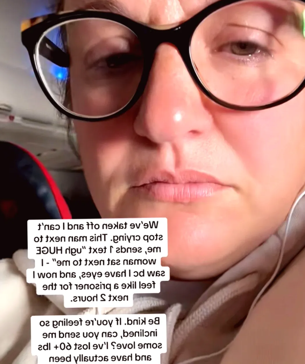 Delta passenger distressed by seatmate's body-shaming texts, feeling trapped