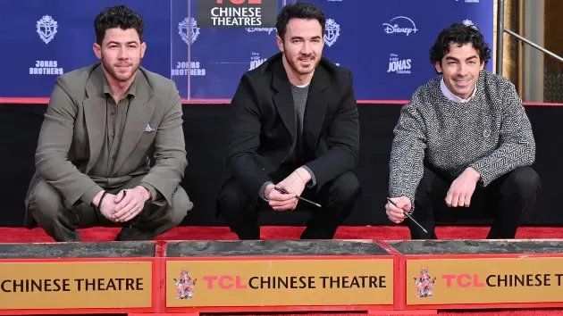 The Jonas Brothers are thrilled to receive this prestigious honor