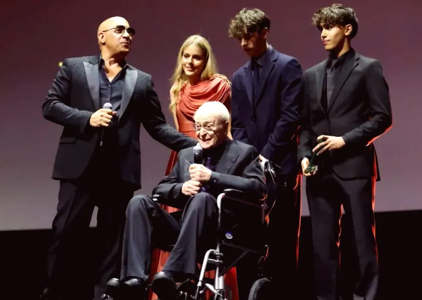 Vin Diesel accompanies Michael Caine on the Red Sea Film Festival red carpet, while Sean Baker draws parallels between Saudi Arabia and the early days of Hollywood.