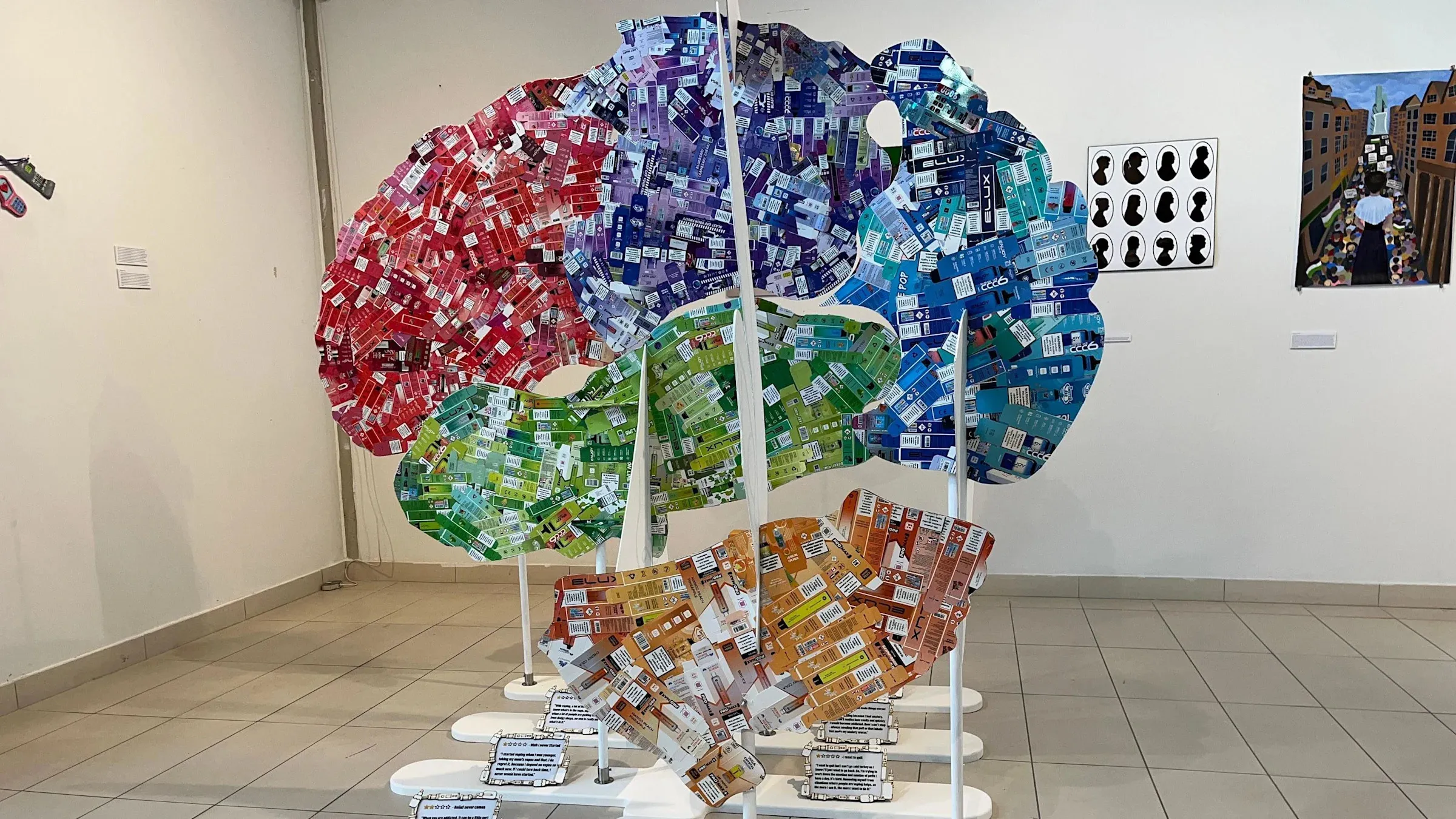 Sculpture 'Vape Brain' Raises Awareness of Dangers for Teens