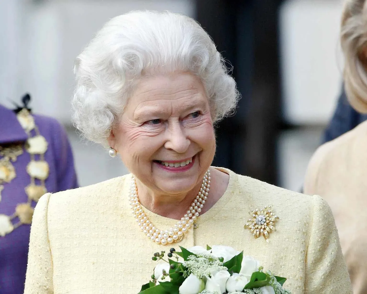 Queen Elizabeth's Signature Pearl Necklace Stack Valued at Over $6.6 Million