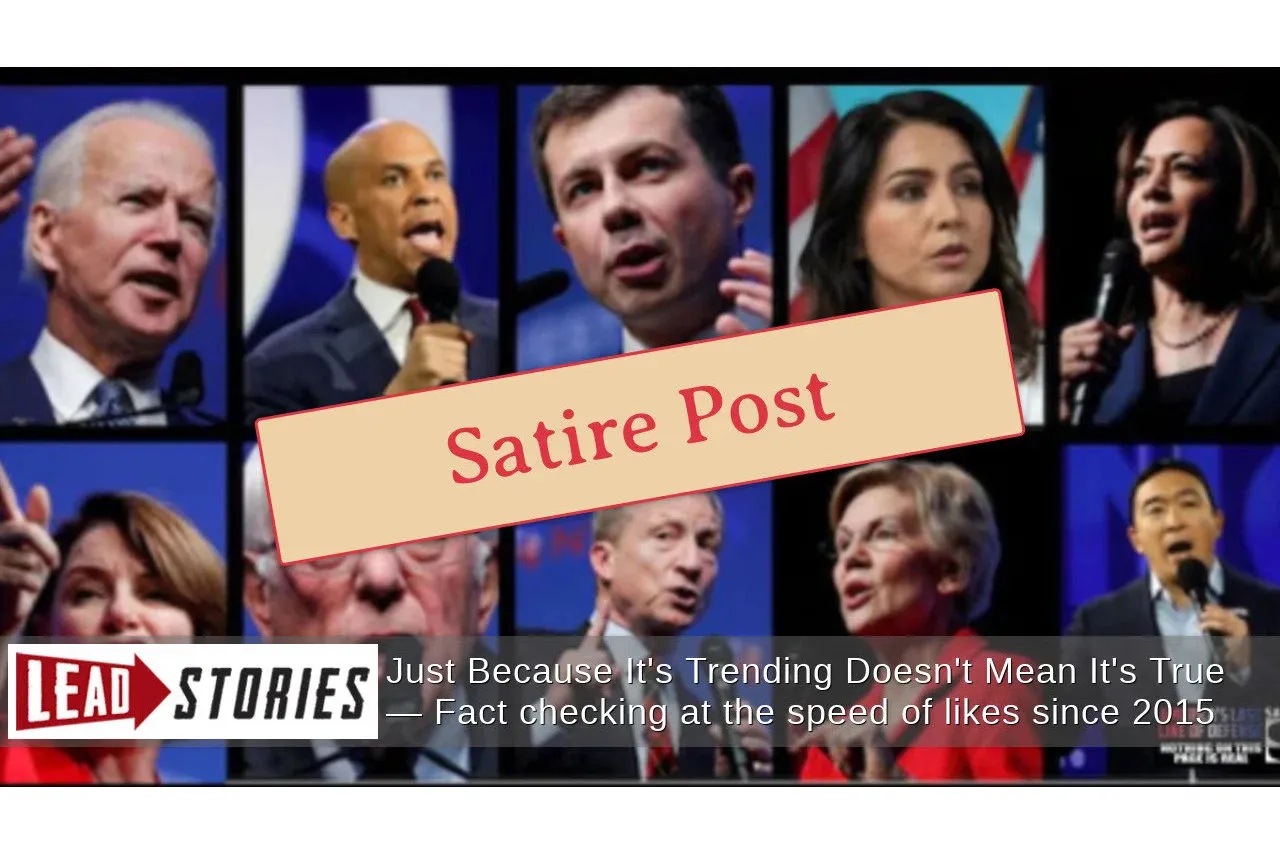 Fact Check: No, the SEC Is Not Investigating 10 Democrats, Including Joe Biden, for Securities Fraud or Insider Trading -- It's Satire.