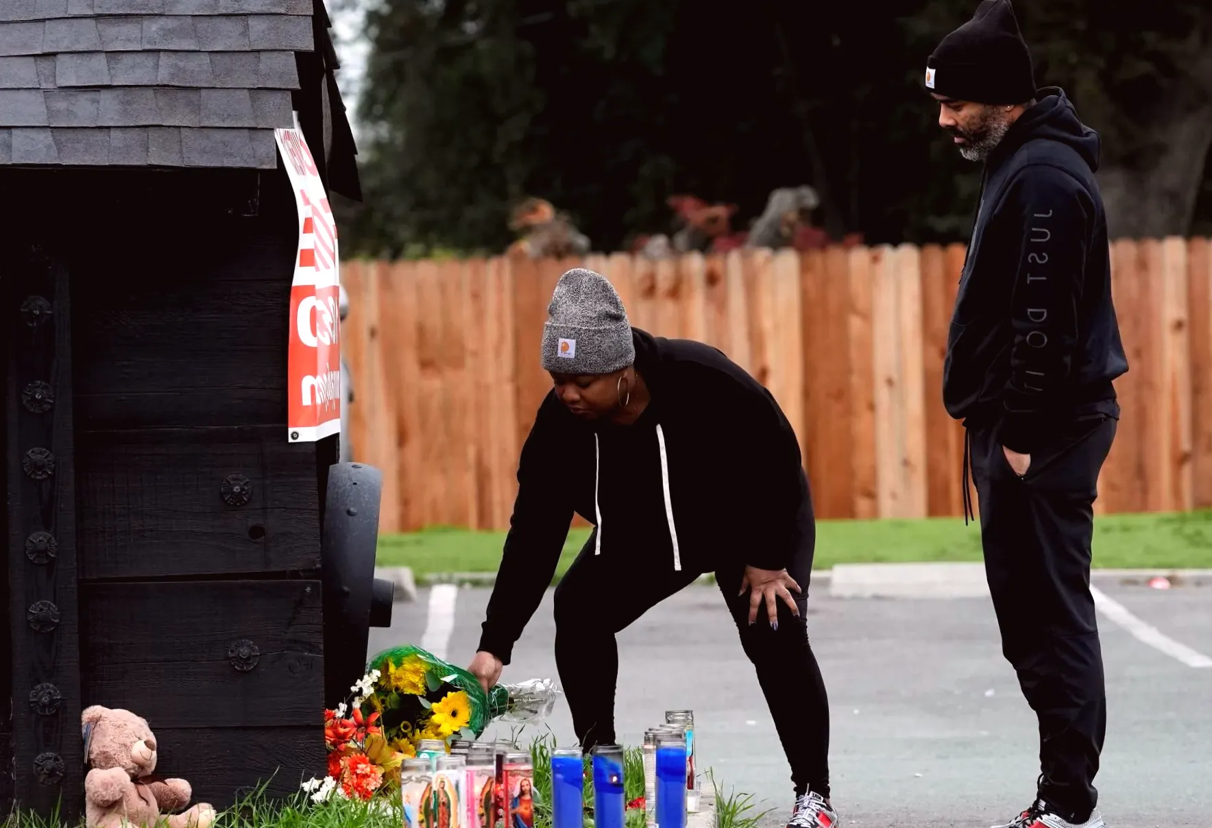 'Don't accept this as normal': advocates call for attention to violence dividing US after deadly shooting at children's party