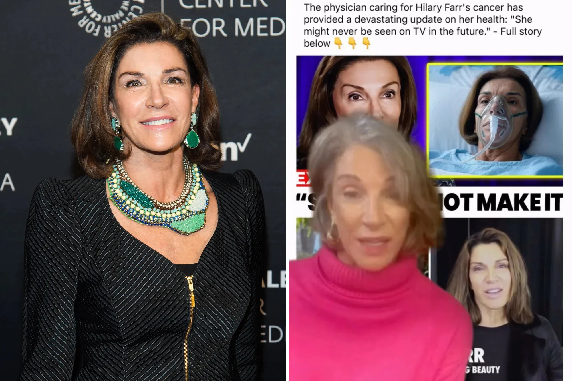 Beloved HGTV star Hilary Farr, 74, addresses 'devastating' health rumors