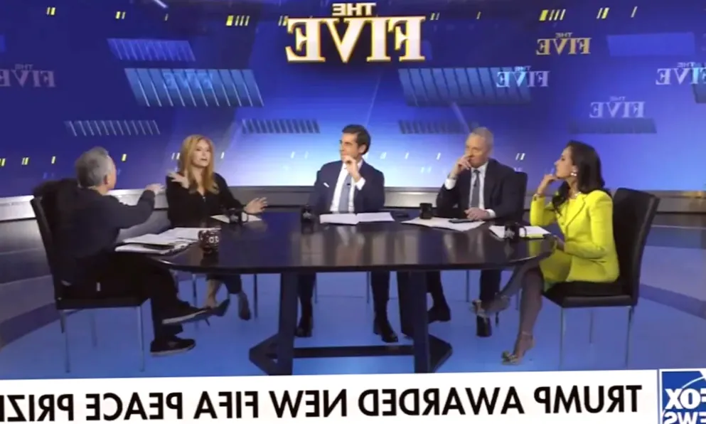 Gutfeld angrily confronts Fox News colleague for highlighting FIFA's creation of an award specifically for Trump