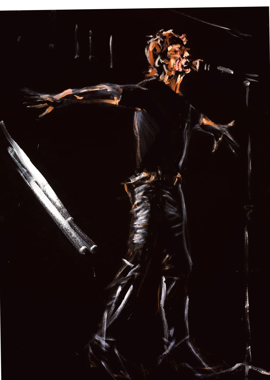 Ronnie Wood Commemorates 50 Years in the Rolling Stones with a Painting