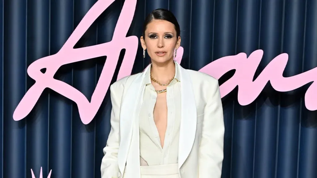 Nina Dobrev's Photos Show Her Unbuttoned Shirt Is a Fire Hazard