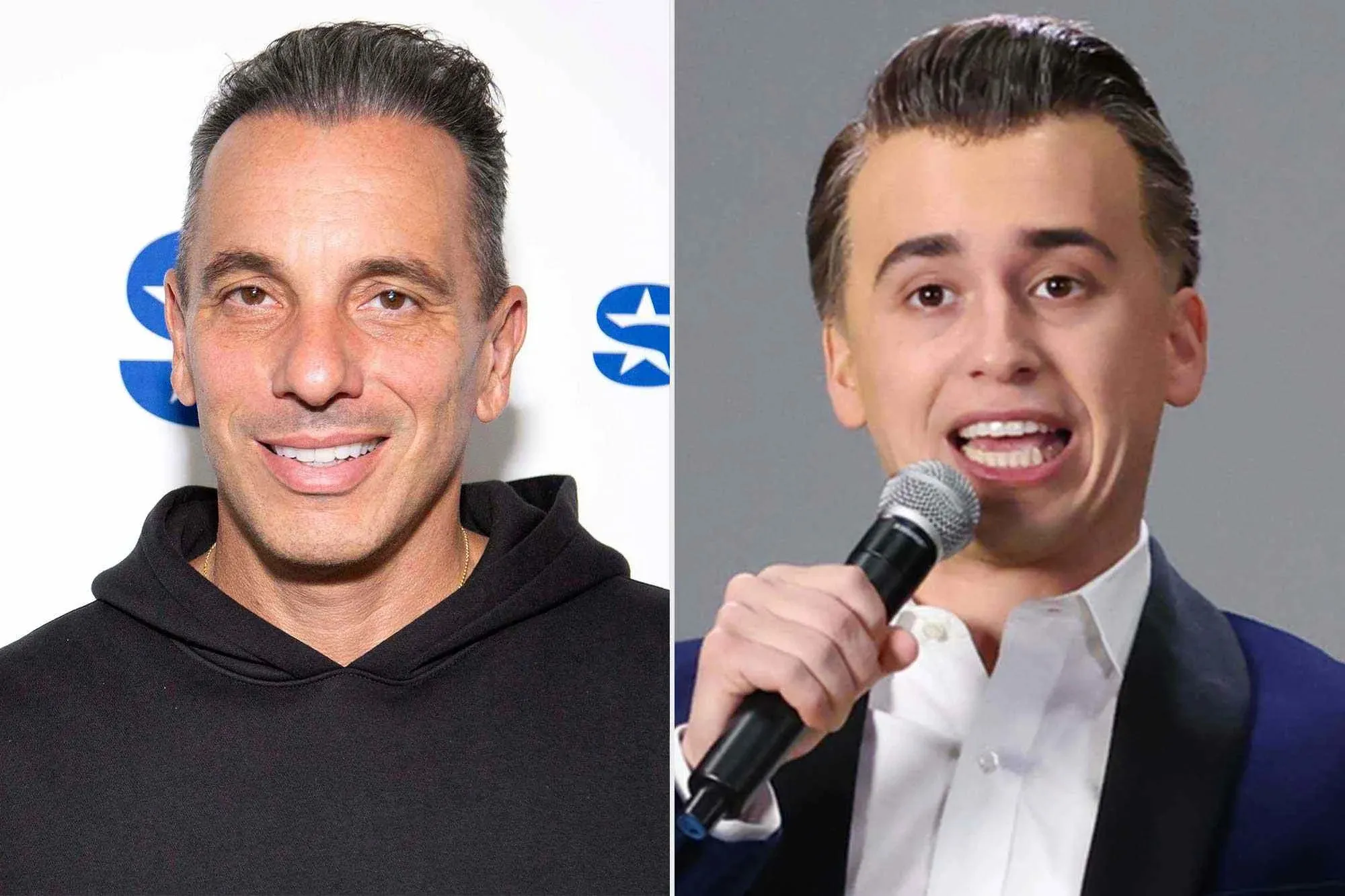 Sebastian Maniscalco shares his response to "SNL" star Marcello Hernandez's spot-on impression of him