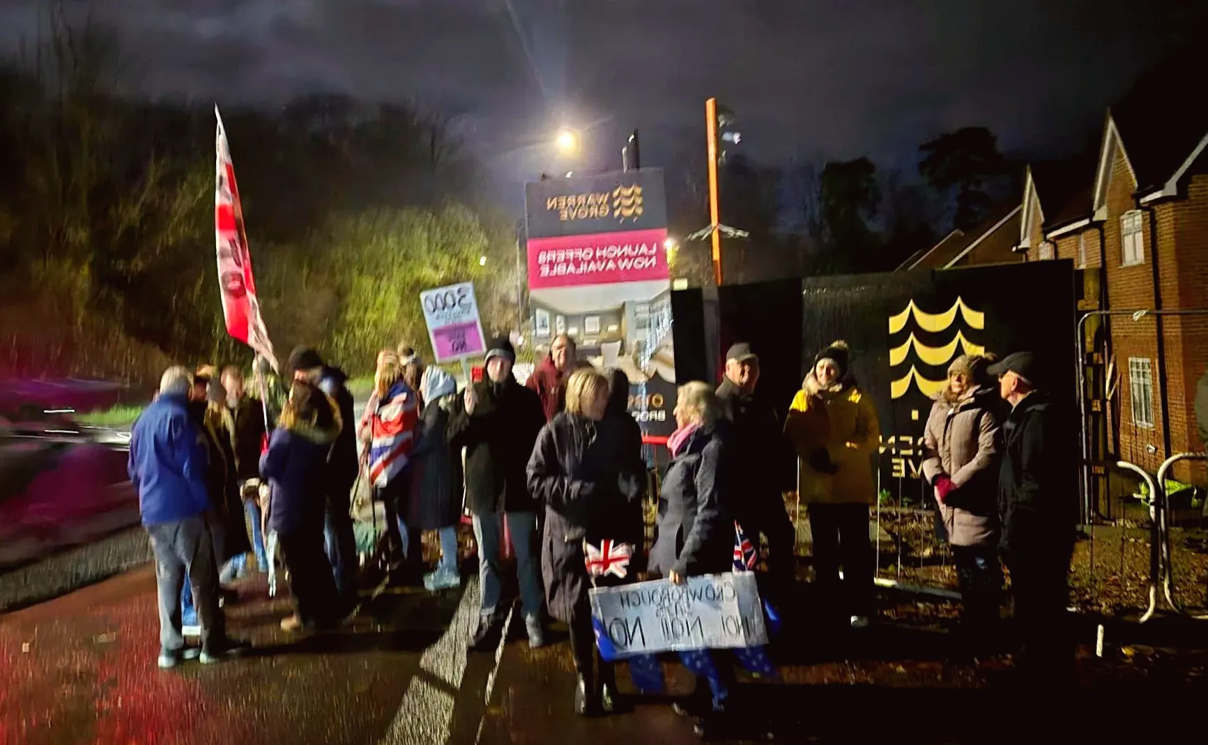 Cadets depart from base designated for male asylum seekers