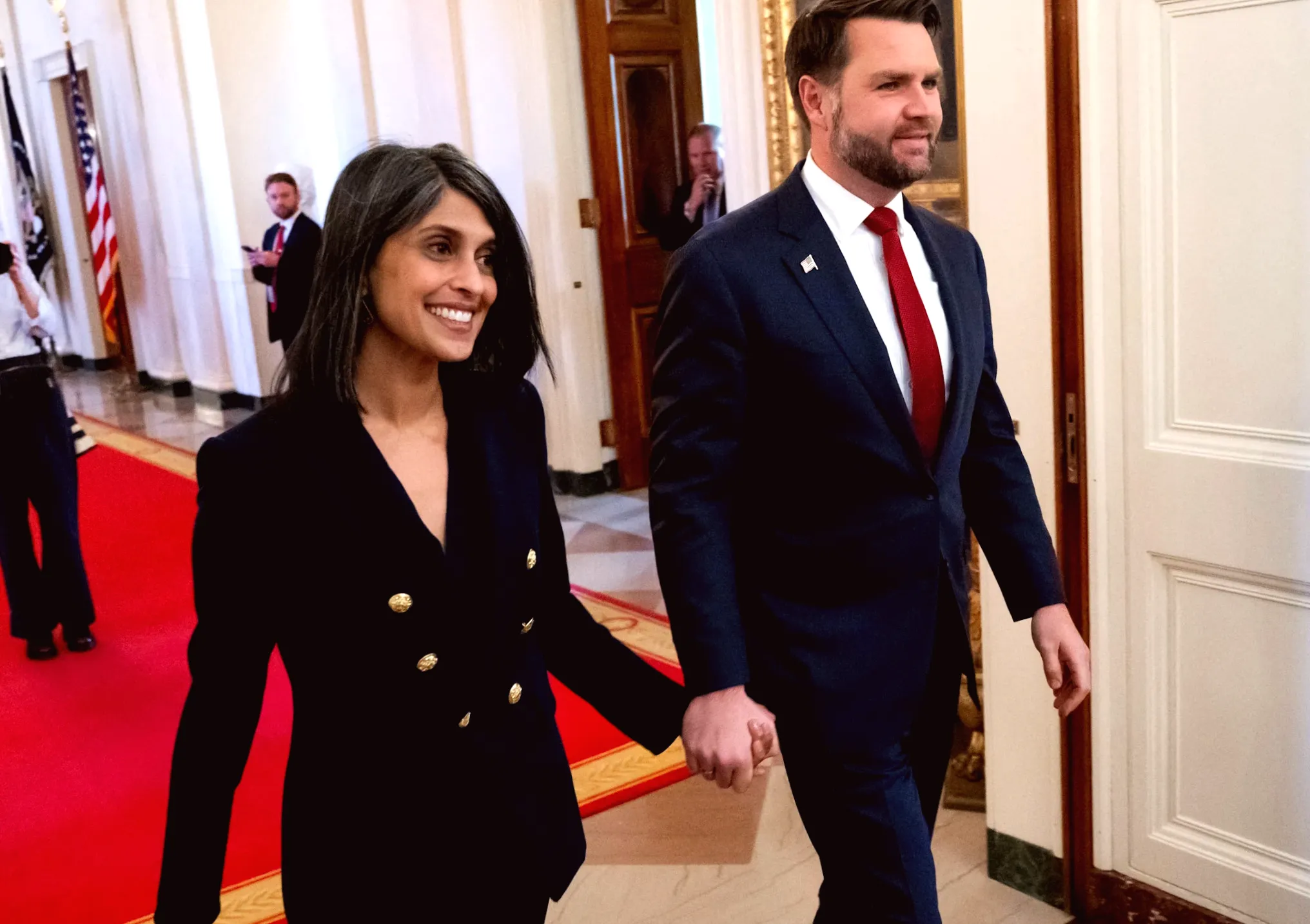 Enjoying it: JD Vance dismisses rumors about his marriage to Usha