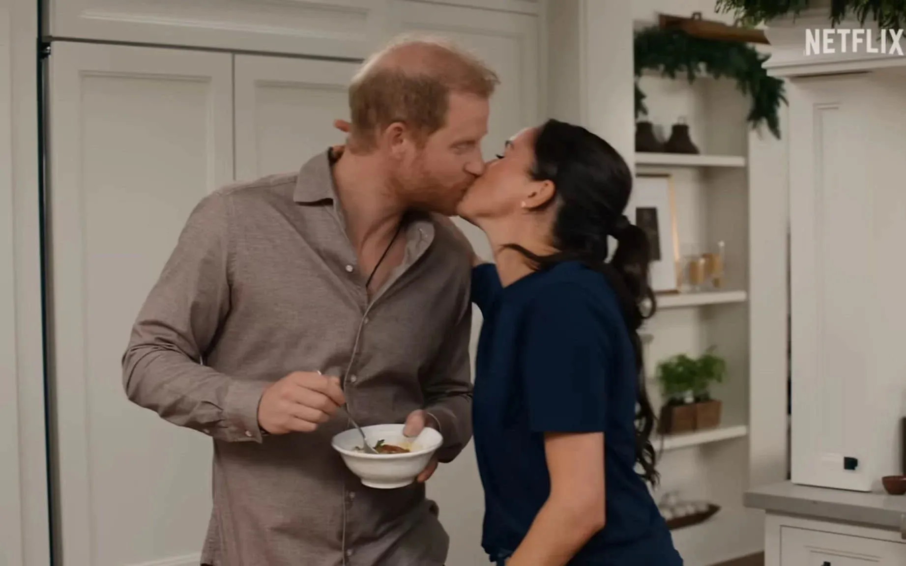 Harry insults Meghan's cooking during his first speaking part on her Netflix show