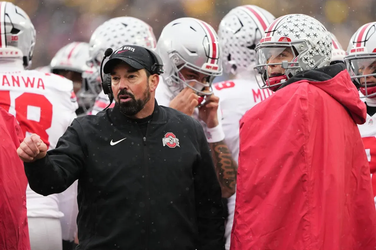 Ryan Day had a feeling Ohio State football’s headsets might malfunction during the Michigan game