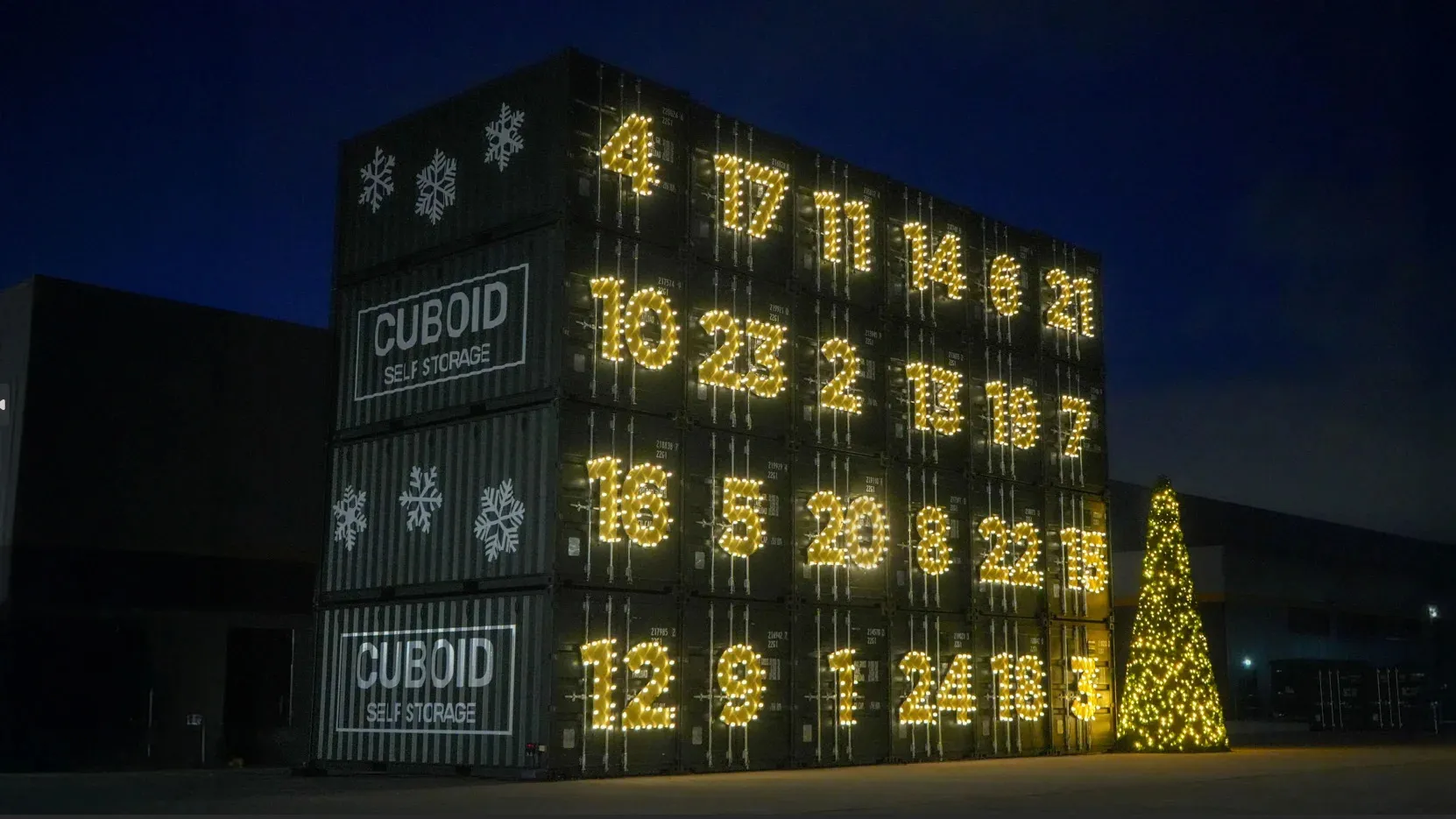Charity advent calendar features 7,500 gifts and spans 48ft
