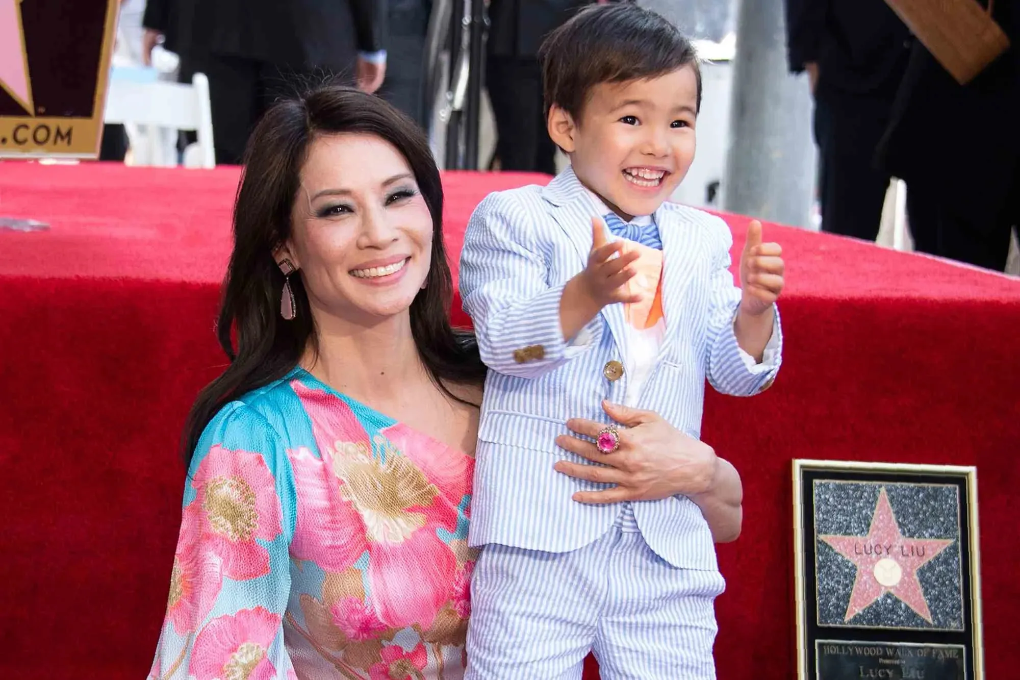 Celebrating Lucy Liu's Birthday! Check out the Actress' Rare Photos with Her Son Rockwell Lloyd
