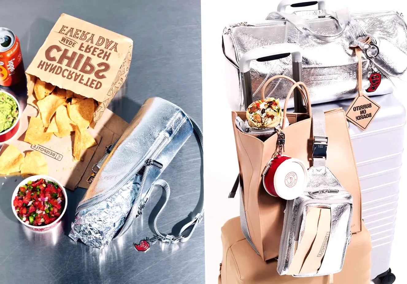 Internet users have mixed feelings about Chipotle's latest collaboration on luggage: 'Exciting in the Best Possible Way'
