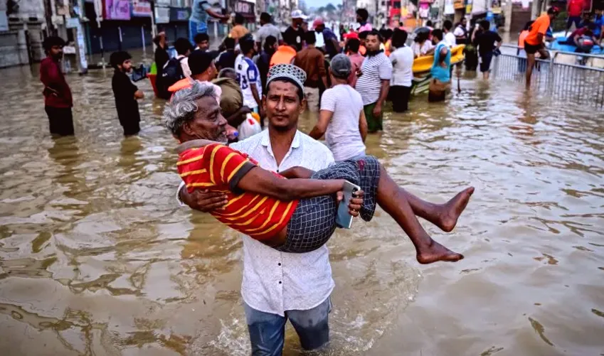 The deadly flooding across Asia unleashed by a mix of rogue storms and climate chaos
