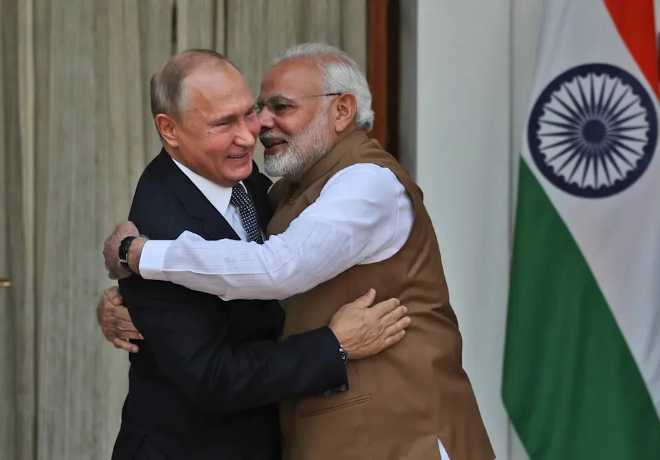 Putin to discuss oil imports and other issues with Modi in India