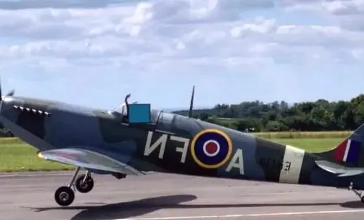 Report finds Spitfire crashed after flipping during takeoff