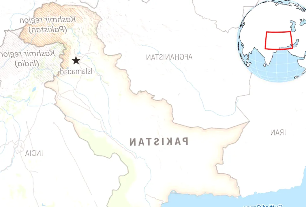 Pakistan and Afghanistan exchange fire along the border with no casualties reported