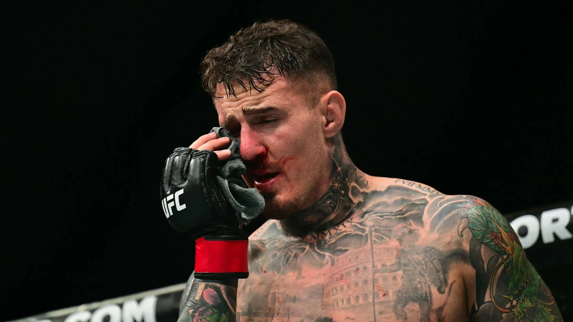 Tom Aspinall exposes 'big cheater' Ciryl Gane and Dana White, discusses possible eye surgery