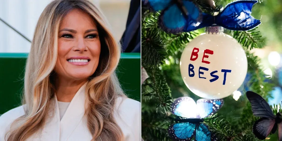 Melania Trump Reveals White House Christmas Decorations — But People Remember Her 2018 Comments