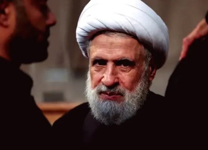 Hezbollah's Qassem views sending civilian delegate to ceasefire talks as concession to Israel