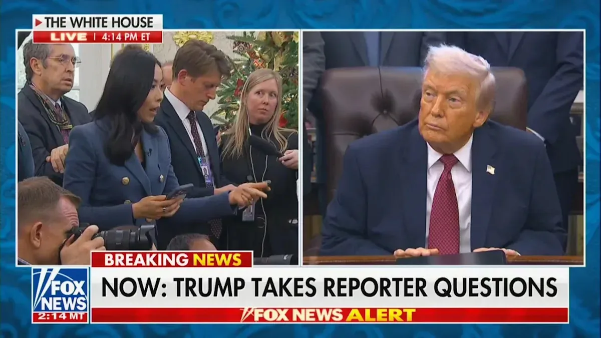 'This is a War': Trump Avoids Answering If Hegseth Should Face Punishment for Ordering Survivors Killed