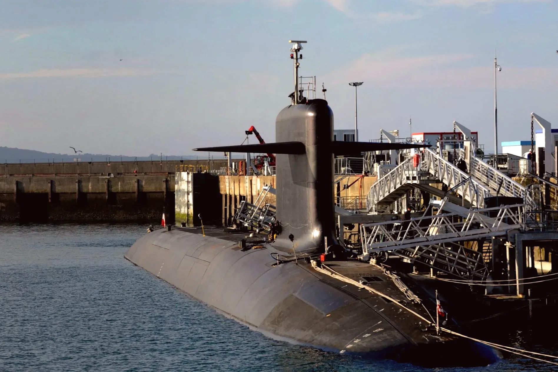 French nuclear submarine base targeted by drone attacks