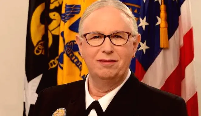 HHS replaces transgender admiral’s official portrait with deadname in an act of 'pettiness and bigotry'