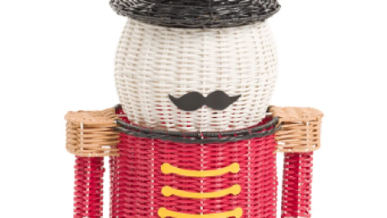 Marshalls Is Selling a Charming Storage Basket That Can Also Be Used as Holiday Decor