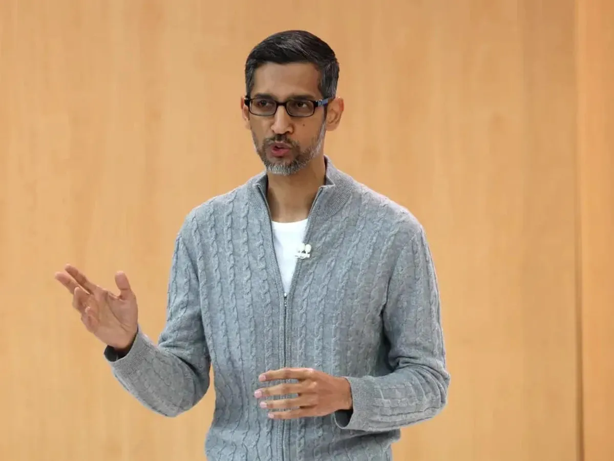 Sundar Pichai announces Google's plan to construct solar-powered data centers in space by 2027