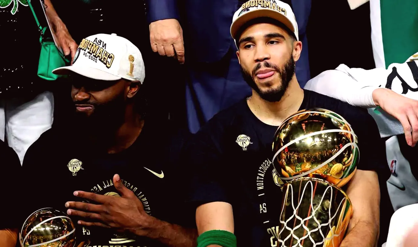 Celtics’ Jayson Tatum opens up about his feelings on Jaylen Brown winning NBA Finals MVP