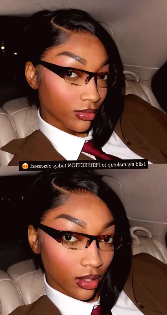 Angel Reese Rocks 'Cool School Girl' Style with Knee-High Socks and Heels