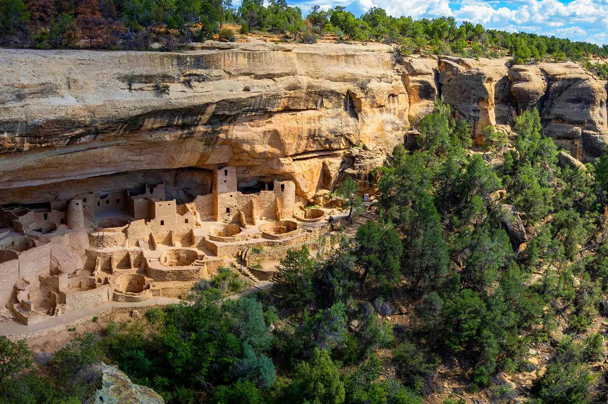 This U.S. National Park Preserves Ancient Cliff-carved Pueblos, Among the Oldest in North America