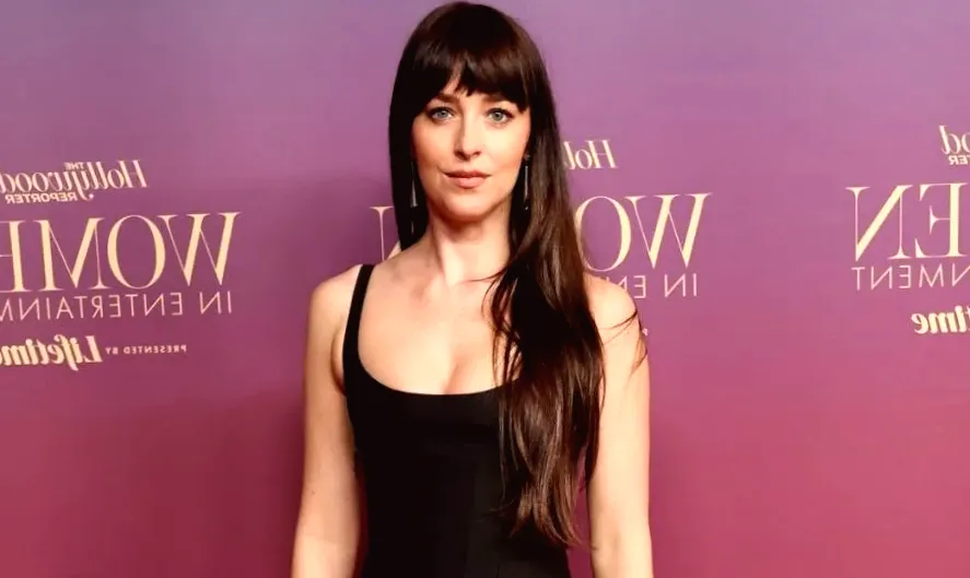 The Khaite Dress with Dakota Johnson's Bold Neckline Still Fails to Impress