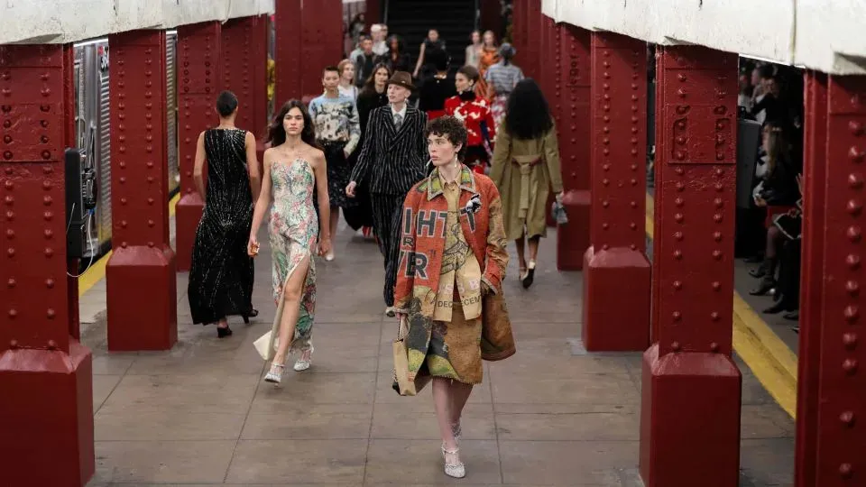 Chanel gives a glamorous rebrand to the New York City subway