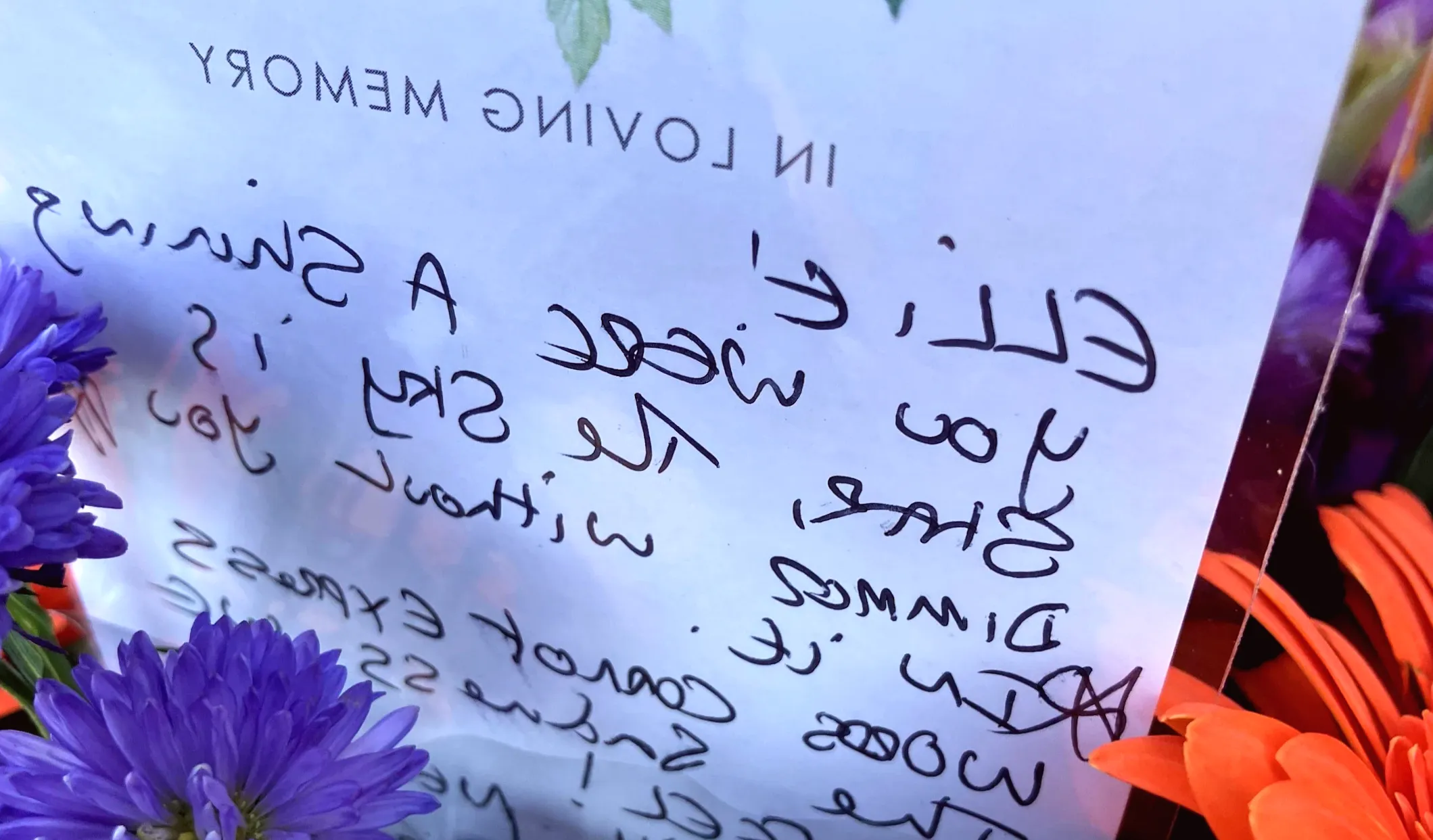 Floral tributes placed in memory of 16-year-old girl who died in bus crash