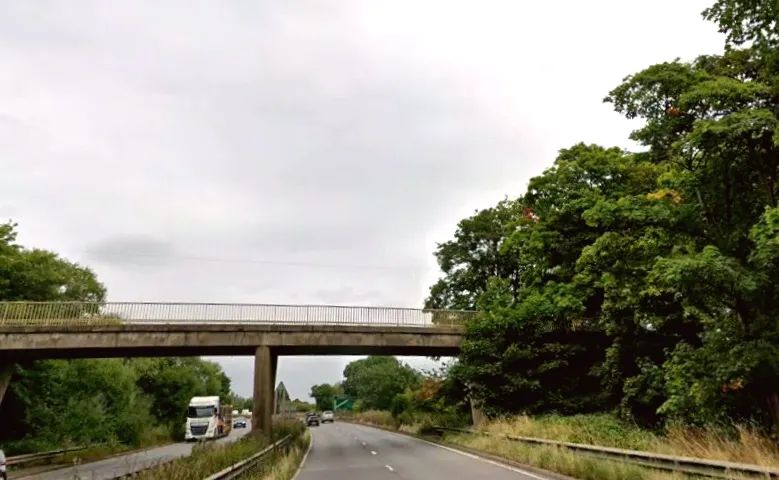 A46 section shut down after three-vehicle collision