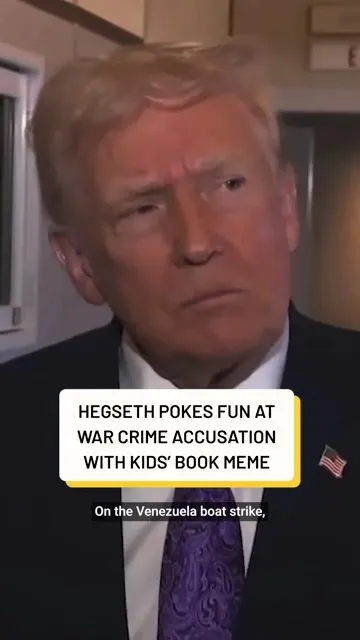 Hegseth shares Franklin the Turtle meme 2 hours after Trump distances himself from him amid war crime accusation