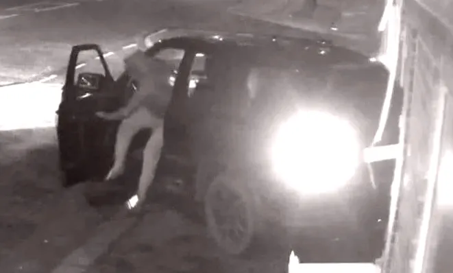 Arson group crashes Range Rover into rival's house