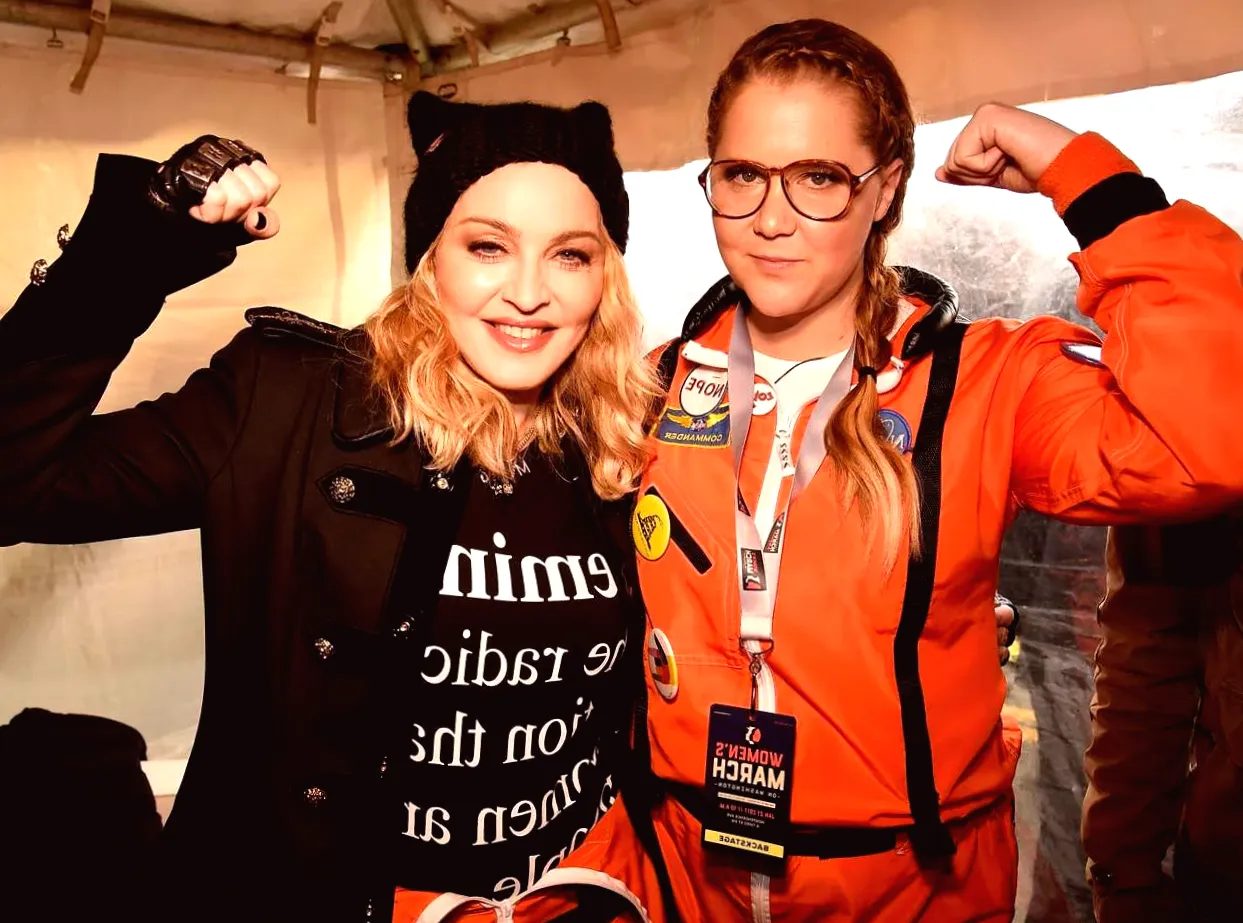 Madonna Shows Support for Amy Schumer in Response to Weight-Loss Comments: 'No Need to Apologize for Taking Care of Yourself'