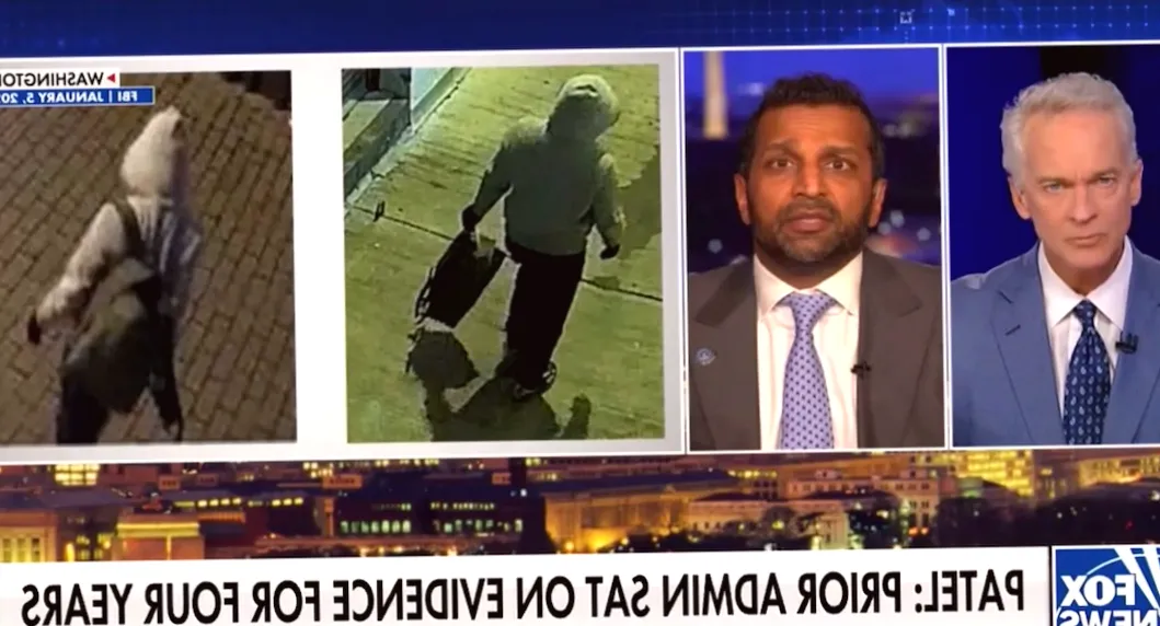 Patel accuses Biden of withholding evidence in January 6 pipe bomb case