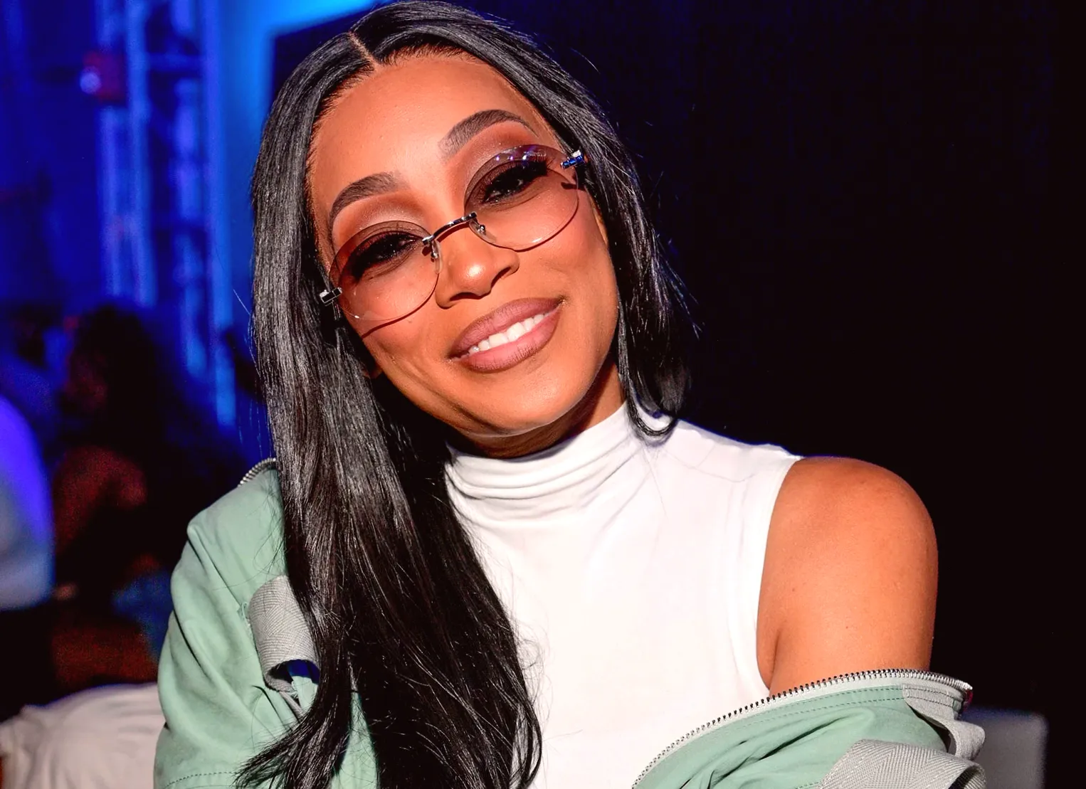 Monica Playfully Takes Ray J's Phone at The Boy Is Mine Tour After He Mentioned Beyoncé & Jay-Z