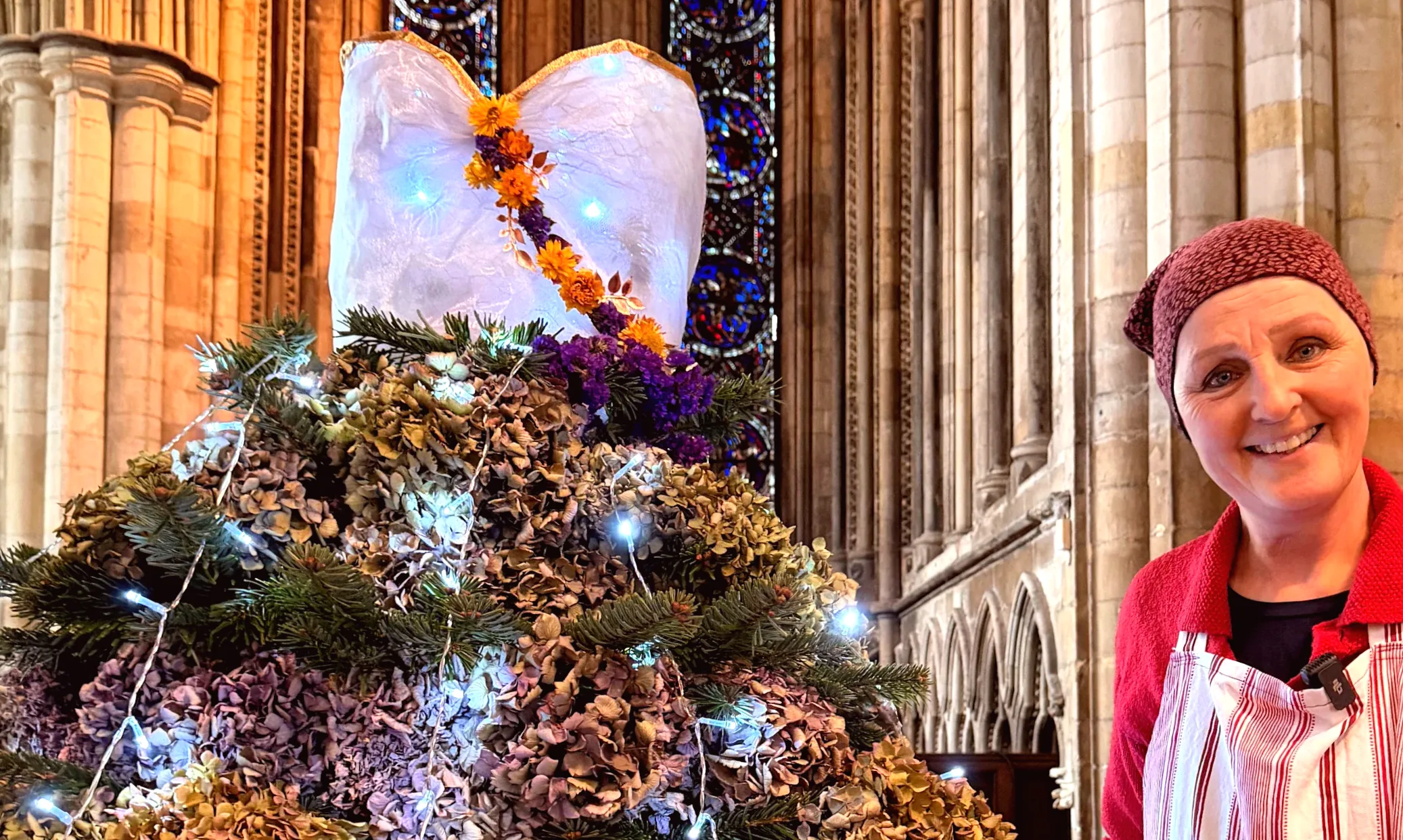 Over 150 Christmas trees adorned with decorations