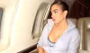 Cristiano Ronaldo's Fiancée Stuns in Unzipped Jacket Outfit